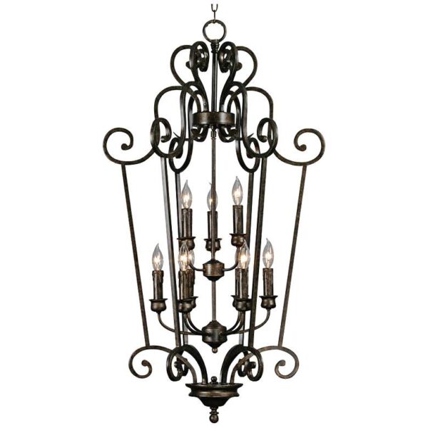 Black Iron Chandelier