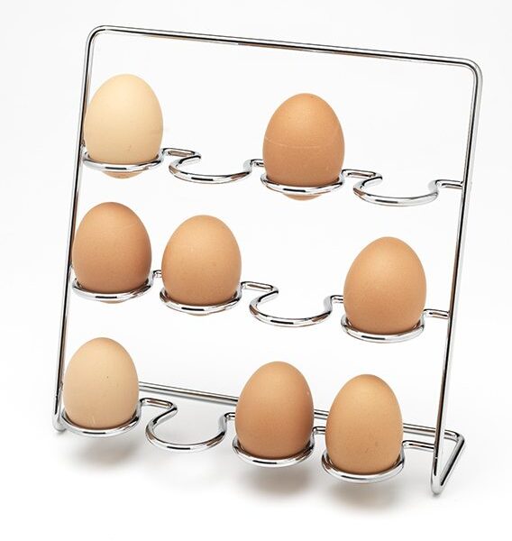 Stylish Egg Holder Rack for Kitchen: Organize and Display Your Eggs Safely