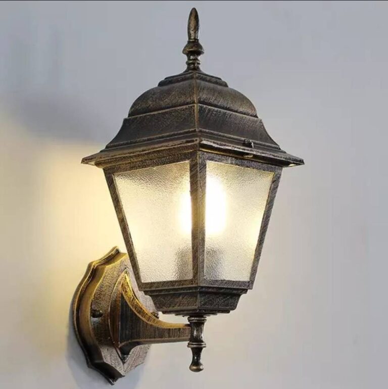 Outdoor wall lights