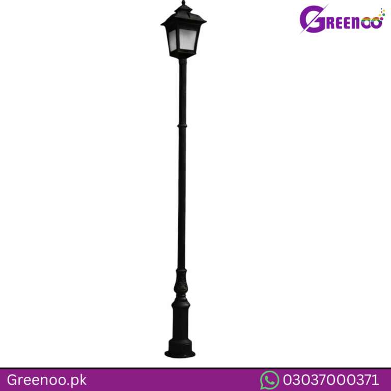 Black Single Head Decorative Street Light Lamp