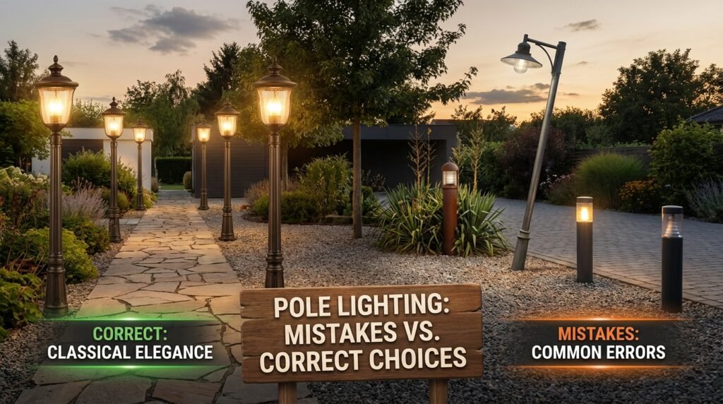 Common Mistakes to Avoid When Buying Outdoor Pole Lights