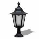 Black Cast Aluminum Gate Pillar Light Pakistan