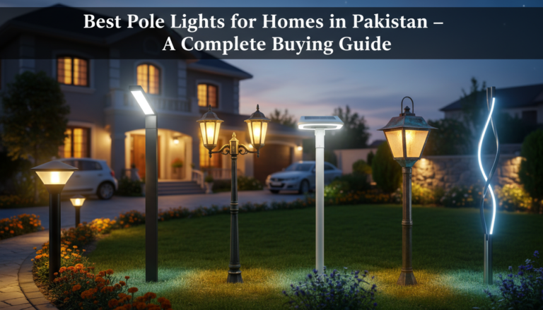 Best Pole Lights for Homes in Pakistan – A Complete Buying Guide